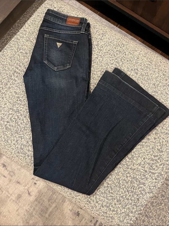 Guess Denim - GUESS Dark Indigo flare Jeans for Women